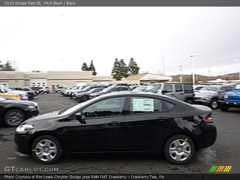 Pitch Black / Black 2015 Dodge Dart SE