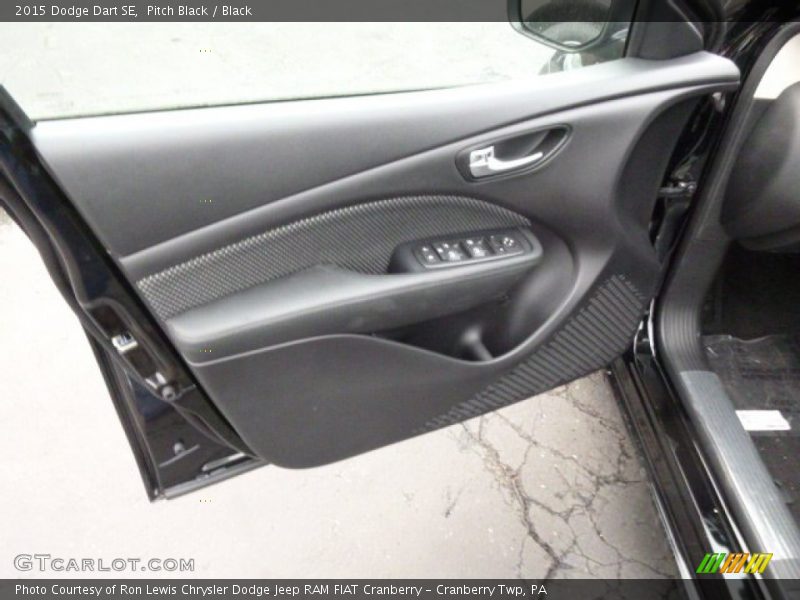 Pitch Black / Black 2015 Dodge Dart SE