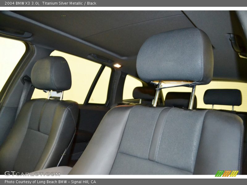 Titanium Silver Metallic / Black 2004 BMW X3 3.0i