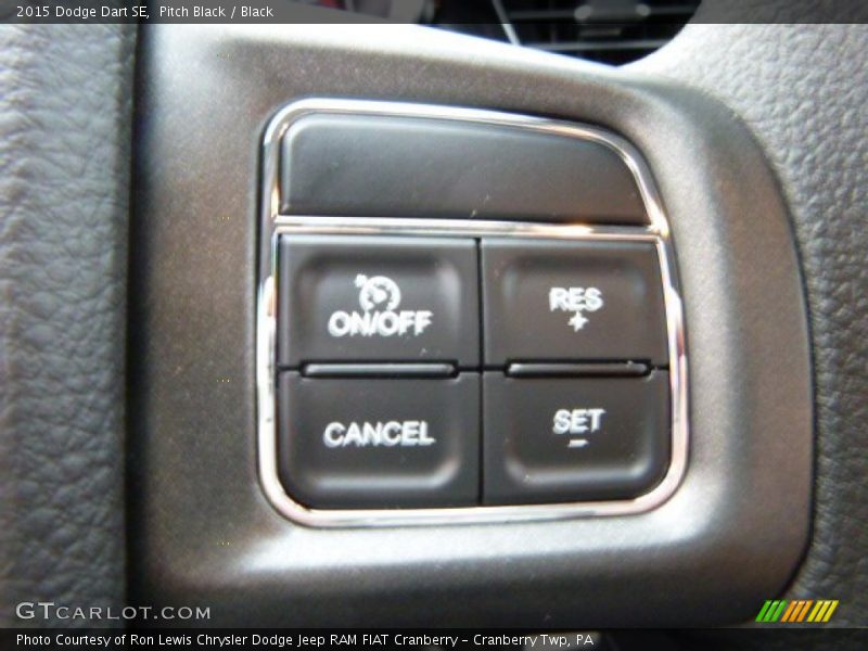 Pitch Black / Black 2015 Dodge Dart SE
