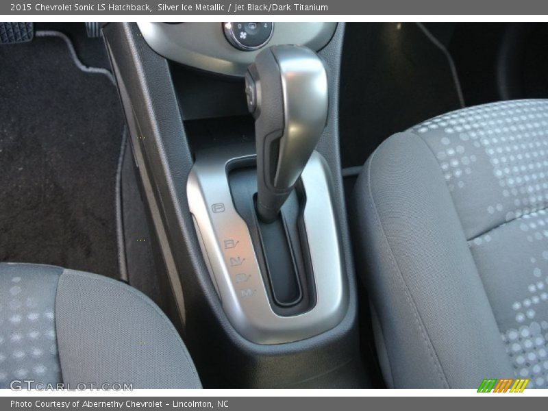 Silver Ice Metallic / Jet Black/Dark Titanium 2015 Chevrolet Sonic LS Hatchback