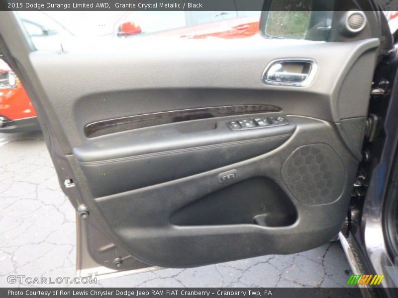Granite Crystal Metallic / Black 2015 Dodge Durango Limited AWD