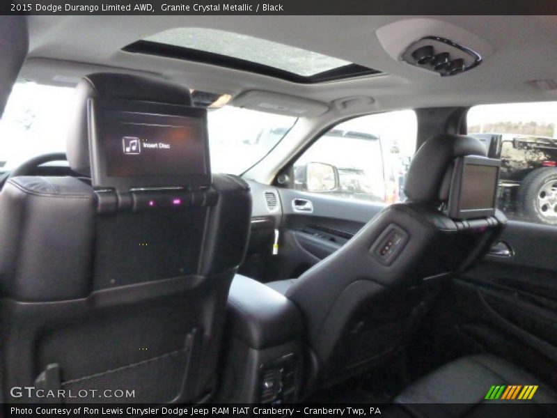 Granite Crystal Metallic / Black 2015 Dodge Durango Limited AWD