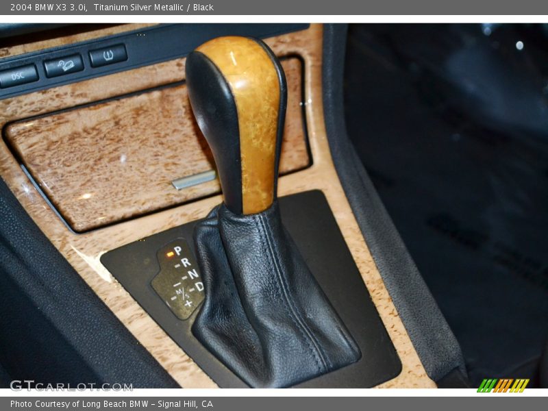 Titanium Silver Metallic / Black 2004 BMW X3 3.0i