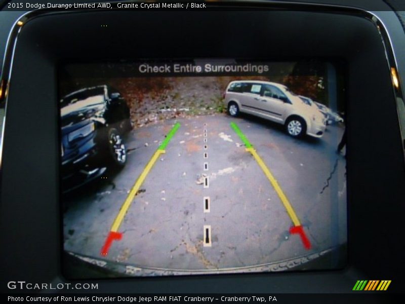 Granite Crystal Metallic / Black 2015 Dodge Durango Limited AWD