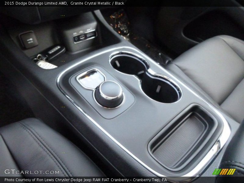 Granite Crystal Metallic / Black 2015 Dodge Durango Limited AWD