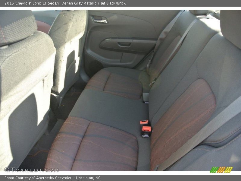 Rear Seat of 2015 Sonic LT Sedan