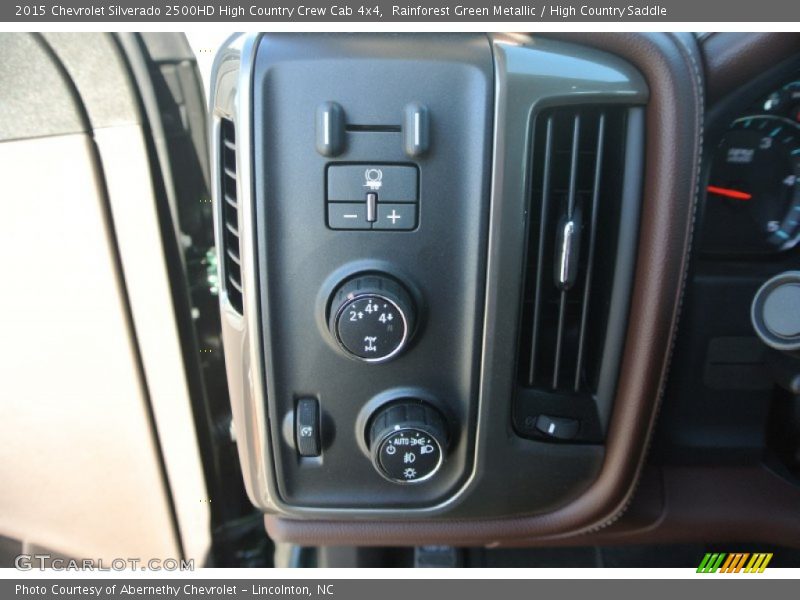 Rainforest Green Metallic / High Country Saddle 2015 Chevrolet Silverado 2500HD High Country Crew Cab 4x4