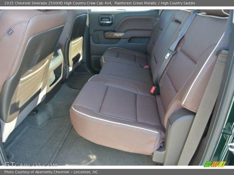 Rainforest Green Metallic / High Country Saddle 2015 Chevrolet Silverado 2500HD High Country Crew Cab 4x4
