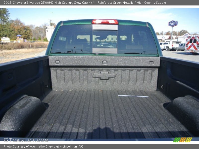 Rainforest Green Metallic / High Country Saddle 2015 Chevrolet Silverado 2500HD High Country Crew Cab 4x4