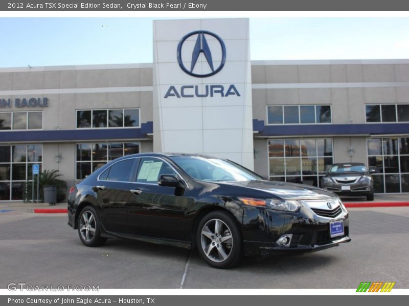 Crystal Black Pearl / Ebony 2012 Acura TSX Special Edition Sedan