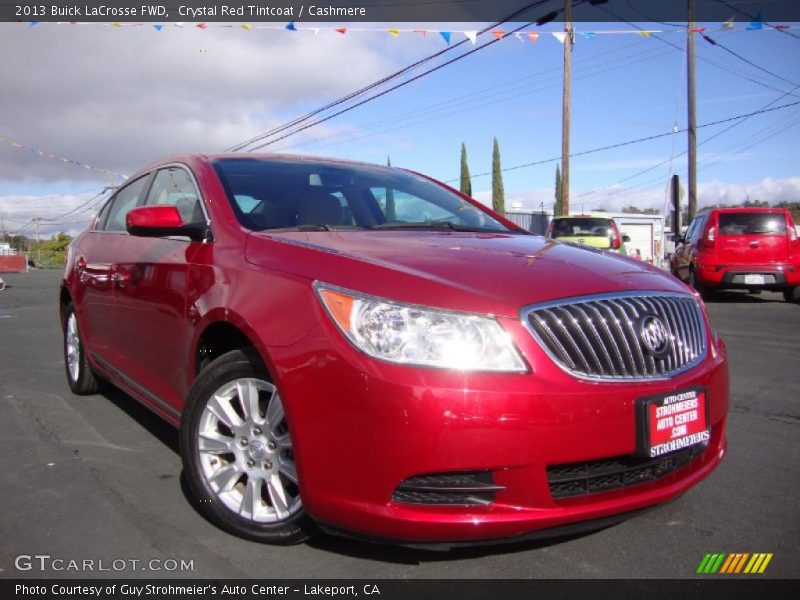 Crystal Red Tintcoat / Cashmere 2013 Buick LaCrosse FWD