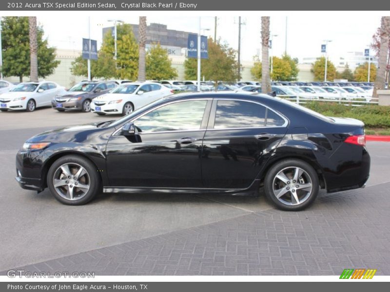 Crystal Black Pearl / Ebony 2012 Acura TSX Special Edition Sedan