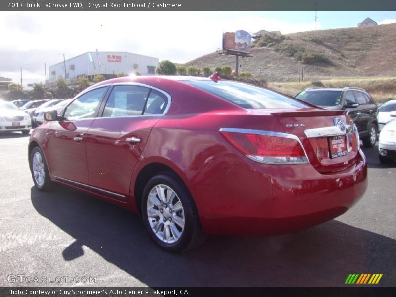 Crystal Red Tintcoat / Cashmere 2013 Buick LaCrosse FWD