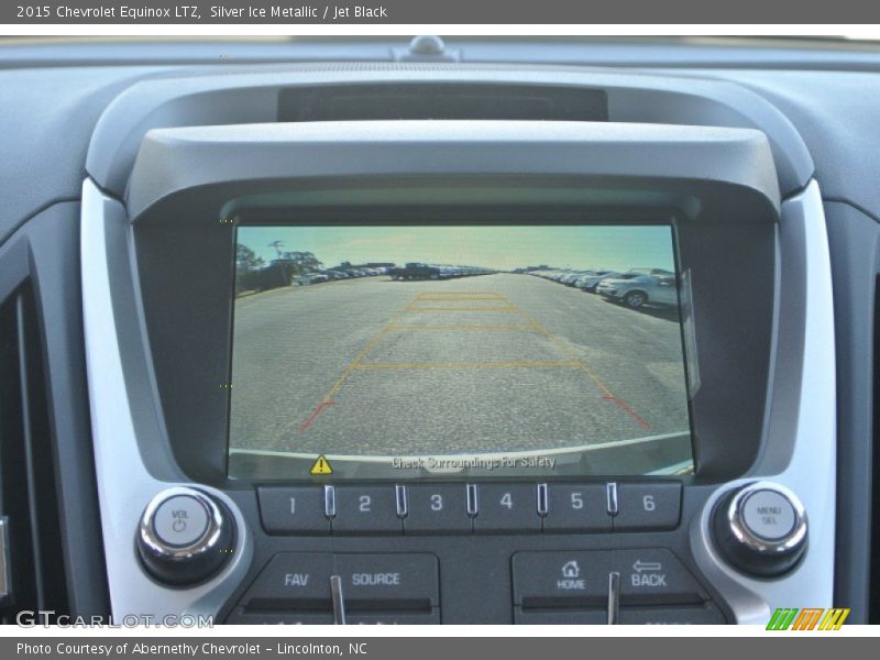 Silver Ice Metallic / Jet Black 2015 Chevrolet Equinox LTZ