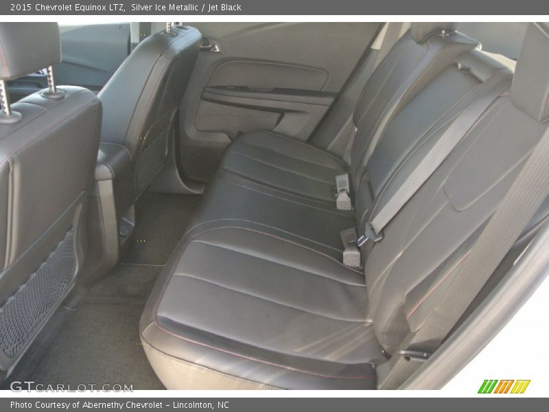Silver Ice Metallic / Jet Black 2015 Chevrolet Equinox LTZ