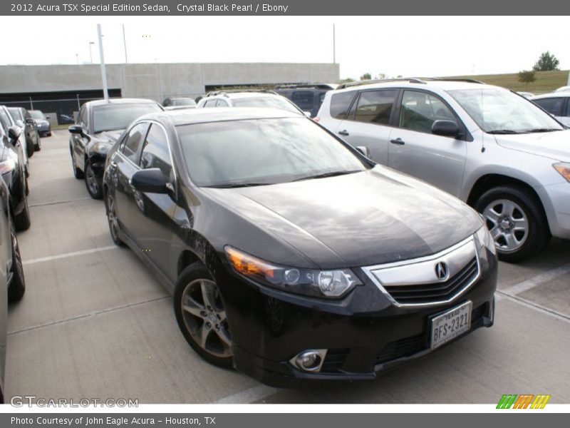 Crystal Black Pearl / Ebony 2012 Acura TSX Special Edition Sedan