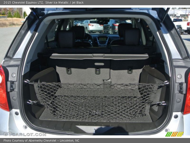 Silver Ice Metallic / Jet Black 2015 Chevrolet Equinox LTZ