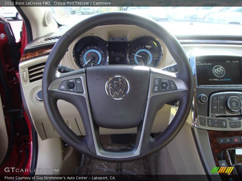 Crystal Red Tintcoat / Cashmere 2013 Buick LaCrosse FWD