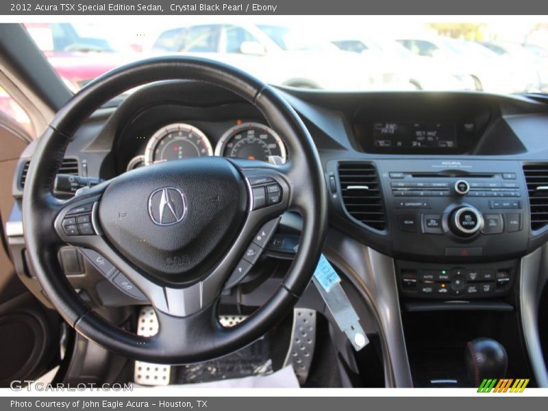 Crystal Black Pearl / Ebony 2012 Acura TSX Special Edition Sedan