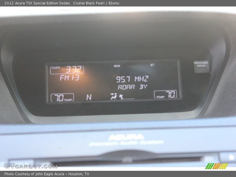 Crystal Black Pearl / Ebony 2012 Acura TSX Special Edition Sedan