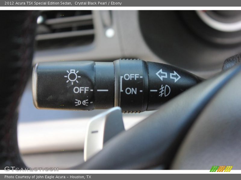 Crystal Black Pearl / Ebony 2012 Acura TSX Special Edition Sedan