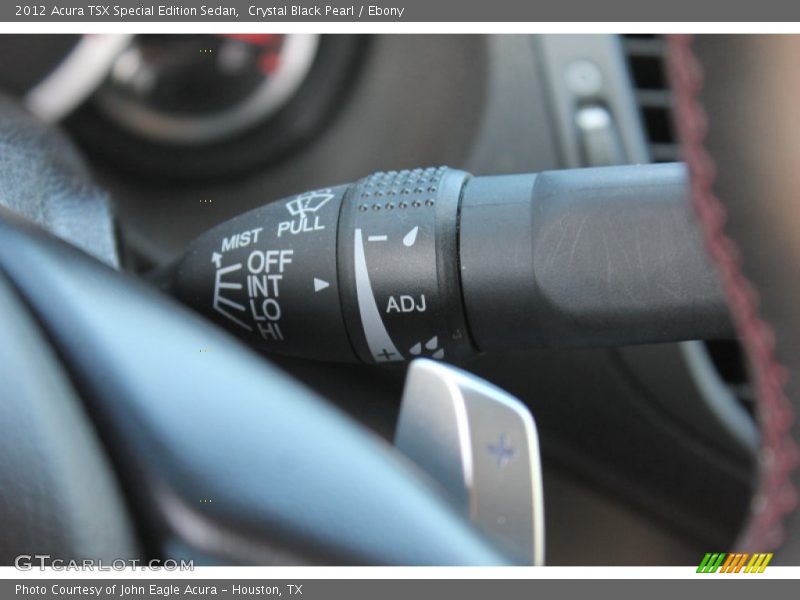 Crystal Black Pearl / Ebony 2012 Acura TSX Special Edition Sedan