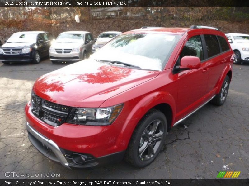 Redline 2 Coat Pearl / Black 2015 Dodge Journey Crossroad AWD