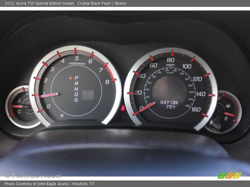 Crystal Black Pearl / Ebony 2012 Acura TSX Special Edition Sedan