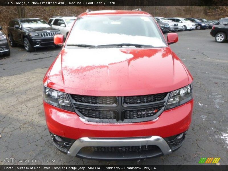 Redline 2 Coat Pearl / Black 2015 Dodge Journey Crossroad AWD