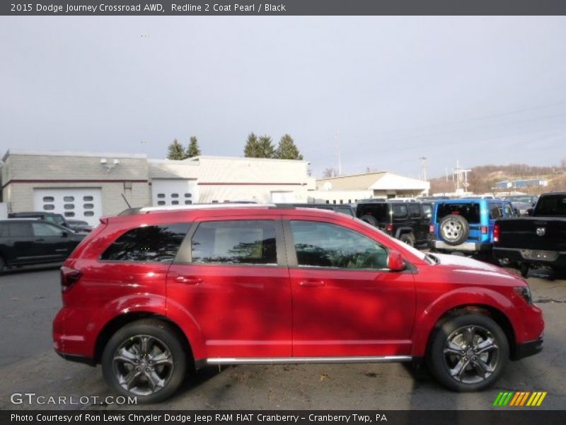 Redline 2 Coat Pearl / Black 2015 Dodge Journey Crossroad AWD