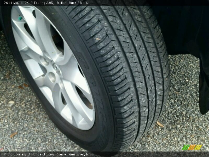 Brilliant Black / Black 2011 Mazda CX-9 Touring AWD