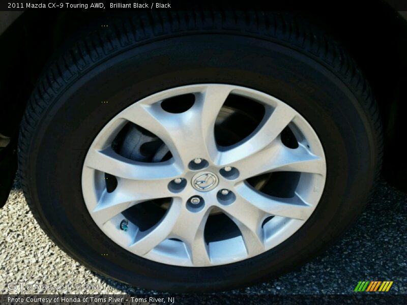 Brilliant Black / Black 2011 Mazda CX-9 Touring AWD