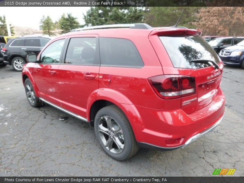 Redline 2 Coat Pearl / Black 2015 Dodge Journey Crossroad AWD