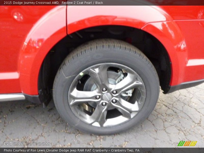 Redline 2 Coat Pearl / Black 2015 Dodge Journey Crossroad AWD
