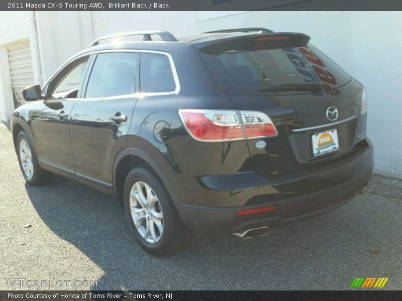 Brilliant Black / Black 2011 Mazda CX-9 Touring AWD