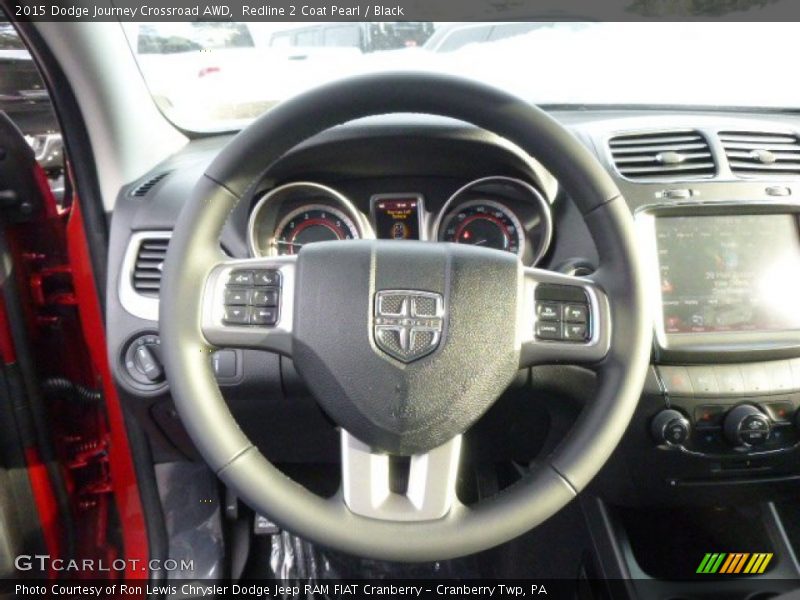 Redline 2 Coat Pearl / Black 2015 Dodge Journey Crossroad AWD