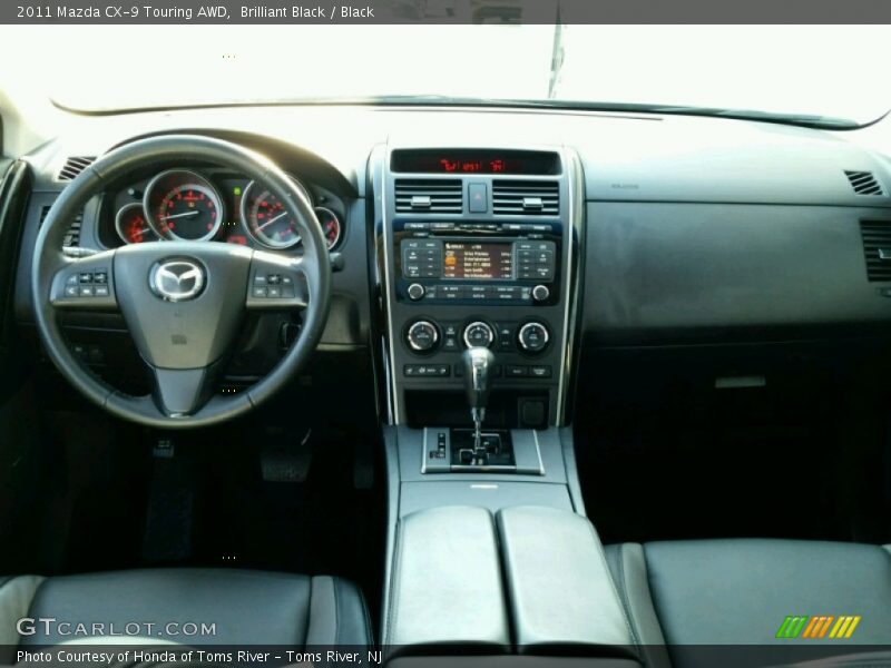 Brilliant Black / Black 2011 Mazda CX-9 Touring AWD