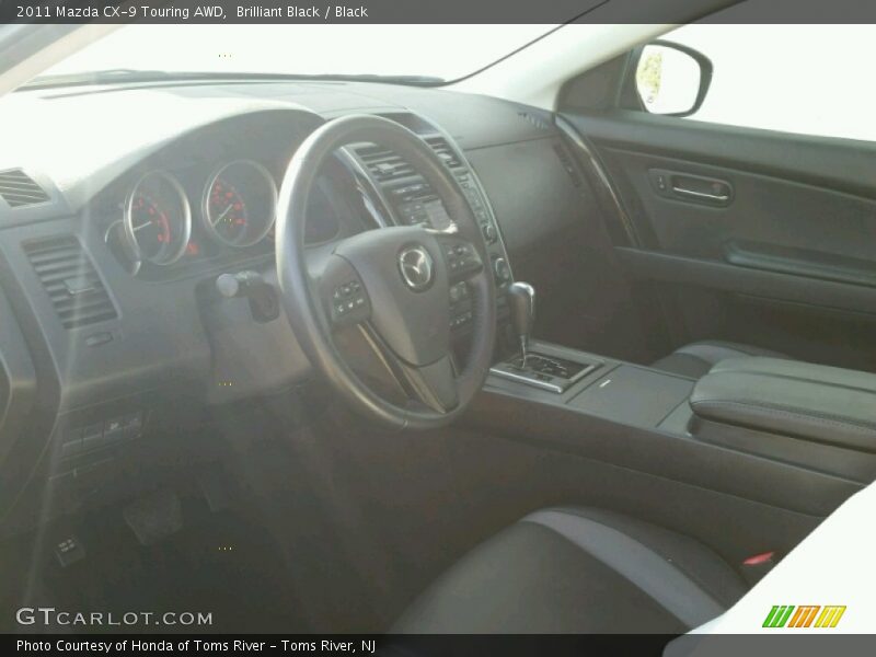 Brilliant Black / Black 2011 Mazda CX-9 Touring AWD