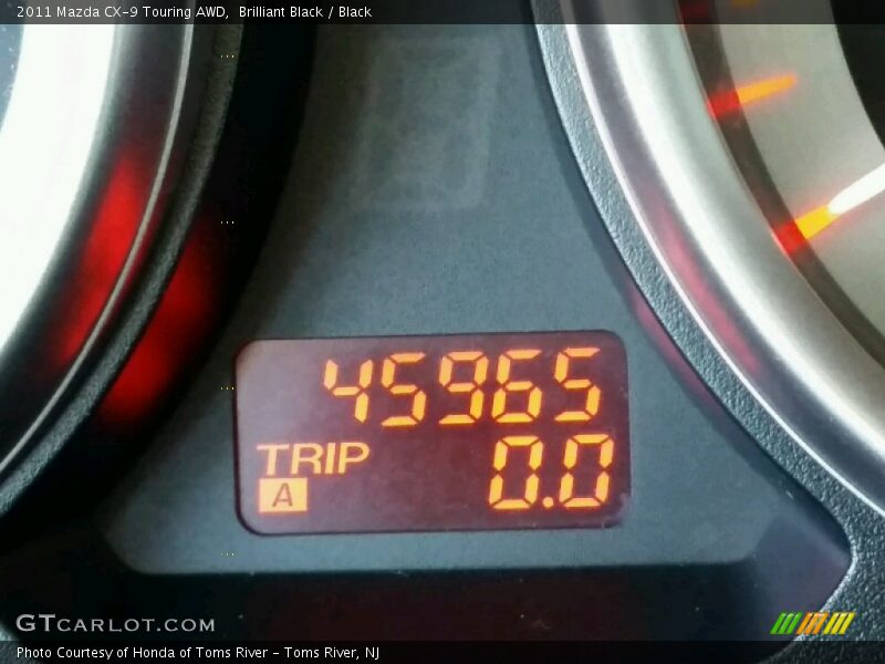 Brilliant Black / Black 2011 Mazda CX-9 Touring AWD