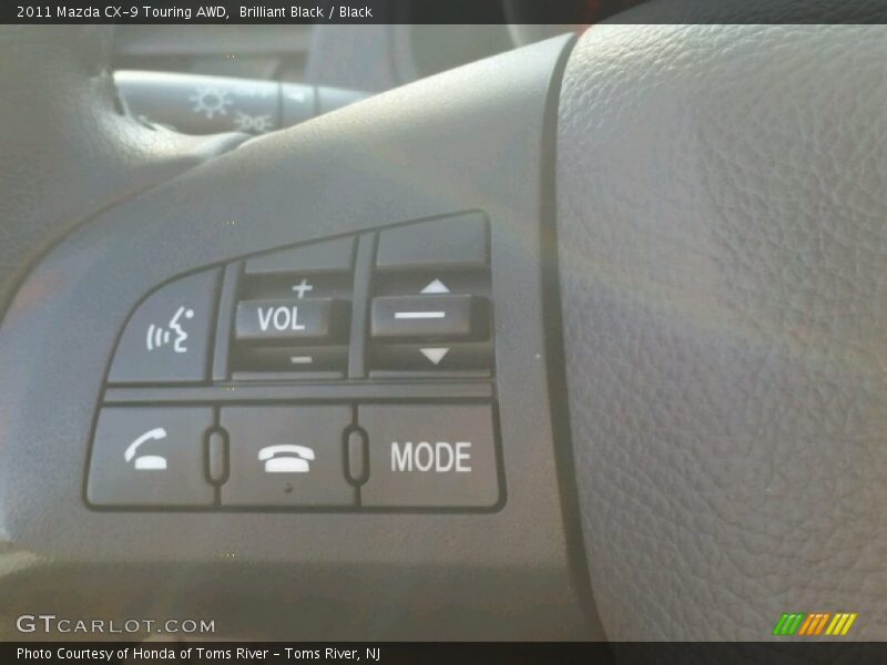 Brilliant Black / Black 2011 Mazda CX-9 Touring AWD