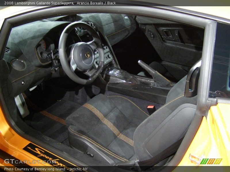  2008 Gallardo Superleggera Black Interior