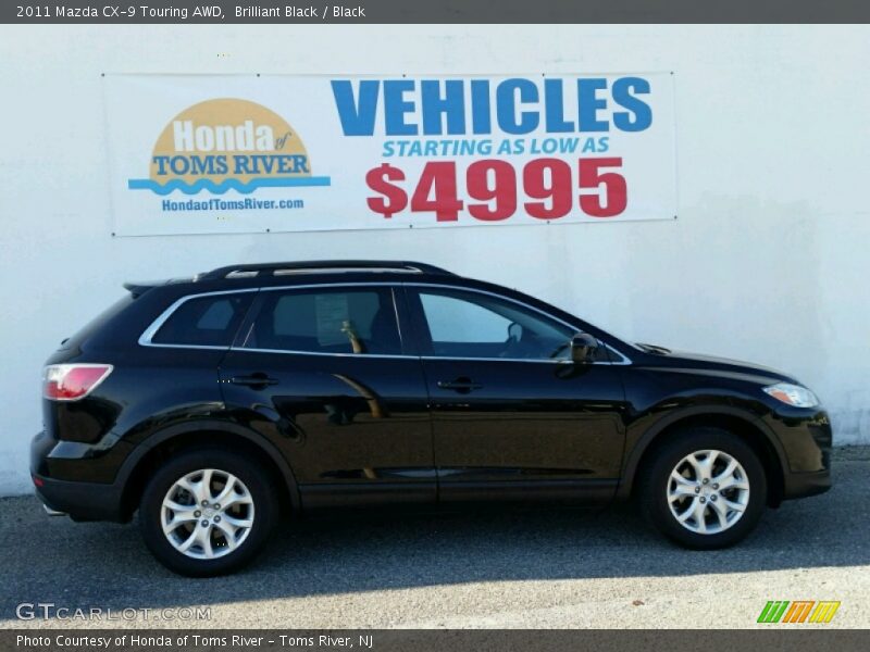 Brilliant Black / Black 2011 Mazda CX-9 Touring AWD