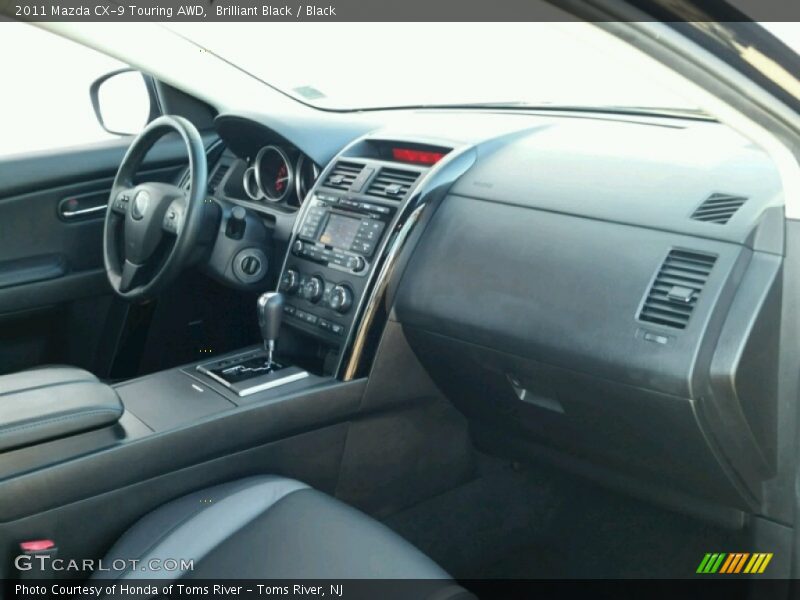 Brilliant Black / Black 2011 Mazda CX-9 Touring AWD