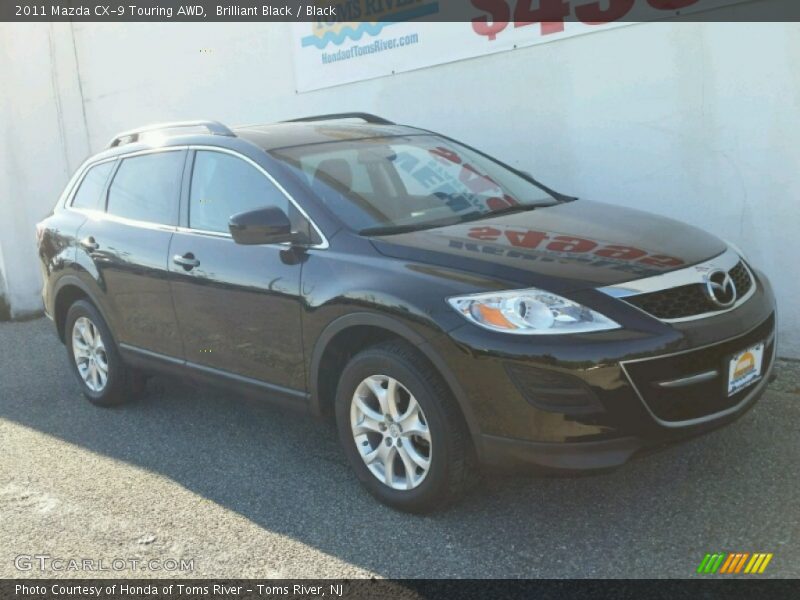 Brilliant Black / Black 2011 Mazda CX-9 Touring AWD