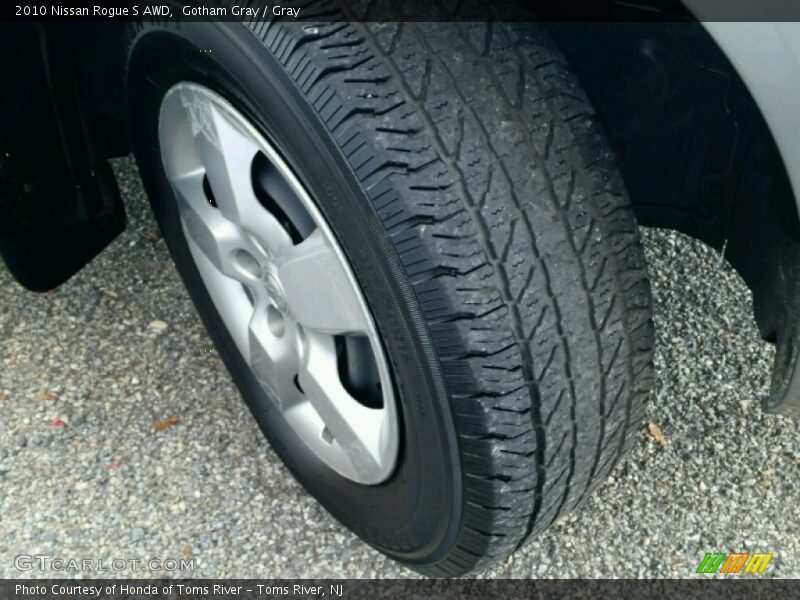 Gotham Gray / Gray 2010 Nissan Rogue S AWD