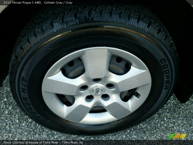 Gotham Gray / Gray 2010 Nissan Rogue S AWD