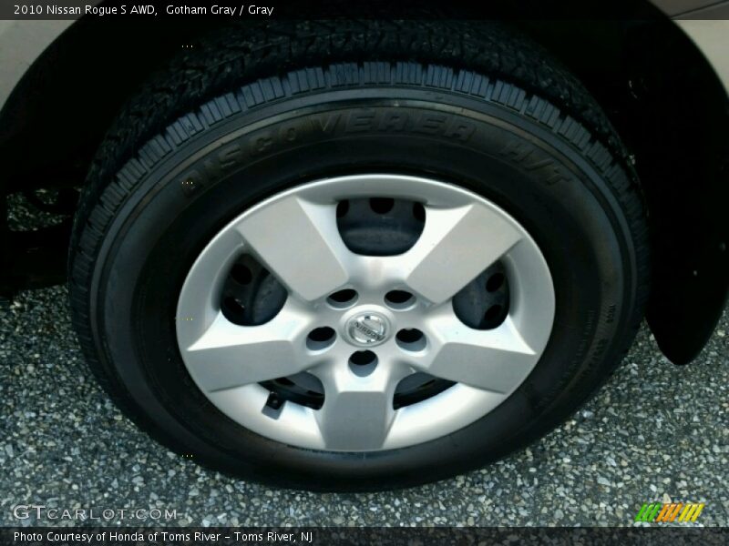 Gotham Gray / Gray 2010 Nissan Rogue S AWD