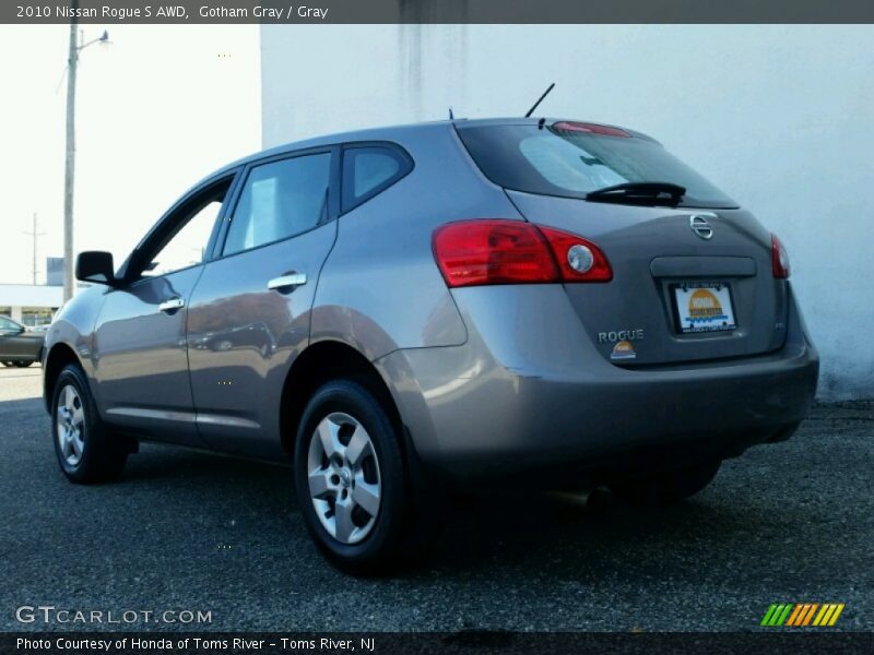Gotham Gray / Gray 2010 Nissan Rogue S AWD