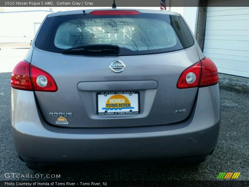 Gotham Gray / Gray 2010 Nissan Rogue S AWD
